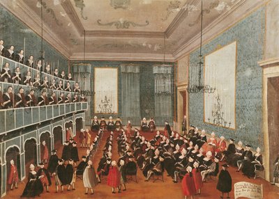 Concert Given by the Girls of the Hospital Music Societies in the Procuratie, Venice by Gabriele Bella